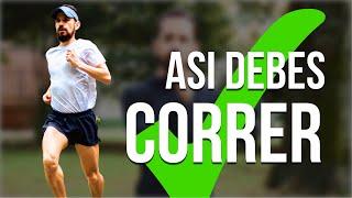 Técnica IDEAL de carrera   Cómo correr CORRECTAMENTE ‍️