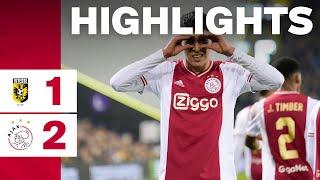 That Edson celebration    & 3 points back to Amsterdam  Highlights Vitesse - Ajax  Eredivisie