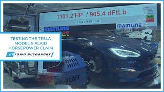 Does the Tesla Model S Plaid really produce 1020HP? WORLDS FIRST HUB DYNO TEST