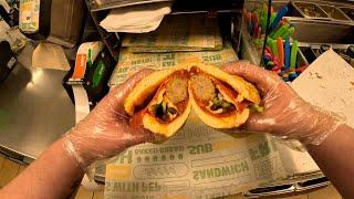 Subway Sandwiches POV Working At Subway In 2024 & 2023