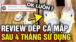 Review DÉP CÁ MẬP chuyển màu siêu cute xài 4 tháng vẫn mới nguyên  Tin 3 Phút Review