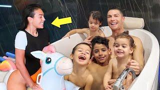 Family life of Cristiano Ronaldo and Georgina Rodriguez 2024