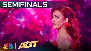 Solange Kardinaly Delivers EPIC Quick Change To Murder On The Dancefloor  Semifinals  AGT 2024