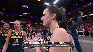 LAST 2min Indiana Fever vs Seattle Storm WNBA  Caitlin Clark Aliyah Boston Skylar Diggins-Smith