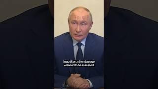 Putin Discusses Russian Response to Ukraines Incursion