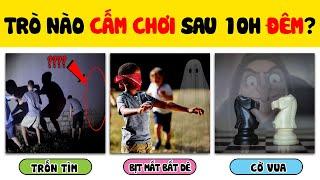 TOP 1001 ĐIỀU CẤM KỴ VÀO BAN ĐÊM Chỉ Dành Cho Ai Thực Sự Dũng Cảm Và Muốn May Mắn - Câu ĐốNhanh Trí