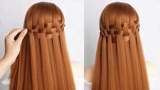 Cute Braided Hairstyle For College  Simple And Easy Hairstyle For Summer For Long Hair