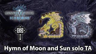 MHW Iceborne  Gold Rathian & Silver Rathalos solo Hammer - 846 TA rules  Hymn of Moon and Sun