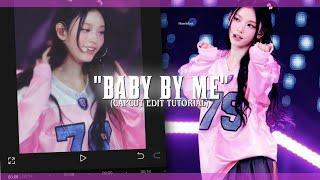 BABY BY ME Tiktok trend edit capcut editing tutorial