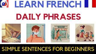 French Daily Phrases Simple Sentences for Beginners