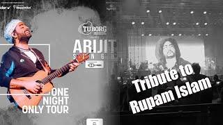 Arijit Singh Live In Concert Tribute to Rupam Kolkata Tour  18th Feb 2023 