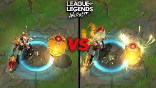 Dragon Lantern Graves VS Special Edition  Skin Comparison  Wildrift