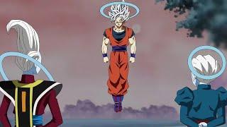 Whis reaction after Goku shows the transformation forbidden by him that was our secret