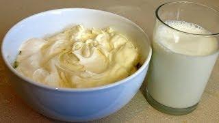 TURN MILK INTO WHIPPED CREAM - HOMEMADE