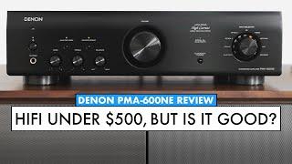 Denons BUDGET AMPLIFIER with BLUETOOTH - DENON PMA-600NE Amp Review