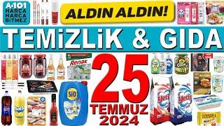 A101 TEMİZLİK VE GIDA ÜRÜNLERİ  A101 MARKET FİYATLARI BU HAFTA  A101 25 TEMMUZ 2024 KATALOĞU