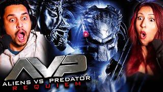 ALIENS VS. PREDATOR REQUIEM 2007 MOVIE REACTION - PREDALIEN  - FIRST TIME WATCHING - REVIEW