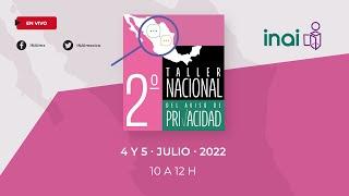 Segundo Taller Nacional de Aviso de Privacidad