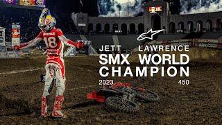 Jett Lawrence Wins the 2023 SuperMotocross Finale  Alpinestars