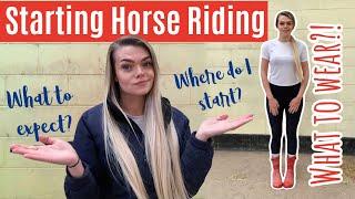 How To Start Horse Riding & Preparing For Your First Lesson  Beginner Series  Lilpetchannel