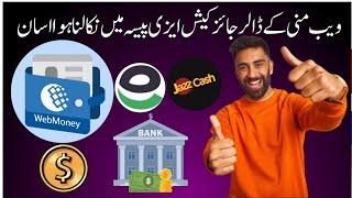 Webmoney To Easypaisa Jazzcash Withdrawal from Pakistan \\ How To Withdrawal WMZ and WMT  Today 2024