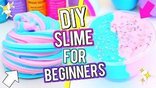 How To Make The BEST FLUFFY SLIME DIY Cotton Candy Slime Slime Tutorial For Beginners