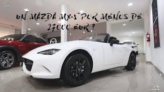 ¿Un Mazda MX-5 por menos de 27.000€? Si nuevo a estrenar y modelo 2022