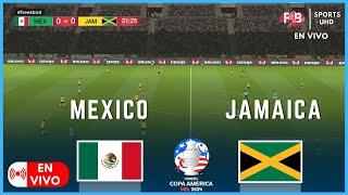 MEXICO VS JAMAICA  EN VIVO   COPA AMÉRICA 2024  SIMULACIÓN Y PUNTUACIÓN EN VIVO #copaamerica