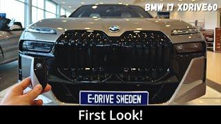 First Look at the NEW 2023 BMW i7 xDrive60  Interior & Exterior  4K