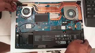 Msi Bravo 15 c7v Ryzen 7 7735u rtx 4060 105w teardown upgrade fix