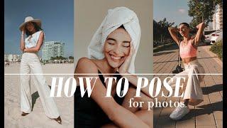 HOW TO POSE FOR PICTURES ️ Photographers Guide Pros Use to Look Perfect- pose like an influencer