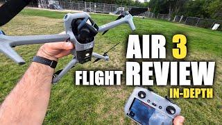 DJI Air 3 Flight Test Review  In-Depth Maiden Testing