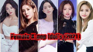 Top 10 most popular beautiful female k-pop idols 2021 Part-1ToP 10A