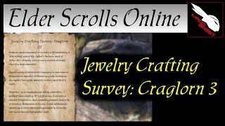Jewelry Crafting Survey Craglorn 3 Elder Scrolls Online ESO