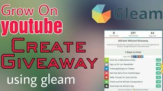 How to create giveaway for youtube channel  Hindi  BS