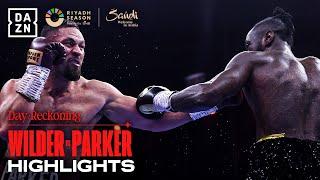 STUNNER  Deontay Wilder vs. Joseph Parker Fight Highlights