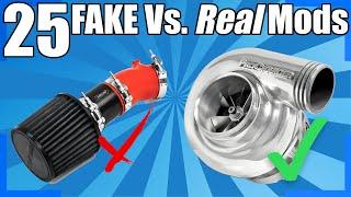 25 Real VS. Fake Car Mods