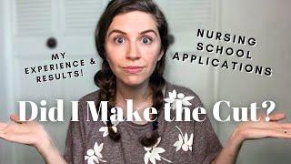 Did I Get into Nursing School? Nursing School Application Experience & Results