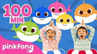 Baby Shark More and More  Compilation  Pinkfong Baby Shark Official