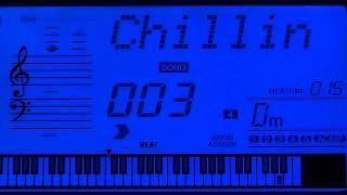 Yamaha PSR E423 factory song demo Chillin