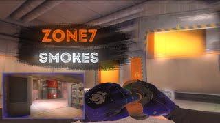 Zone 7 Smoke Lineups-Tactics  Standoff 2 New Map