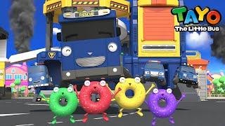 Rescue the rainbow donuts  RESCUE TAYO  Tayo Rescue Team Song l Rescue Truck l Tayo the Little Bus