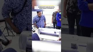 BAPAK IBUK BELAJAR SABLON DIGITAL Polyflex Cutting & DTF Printing