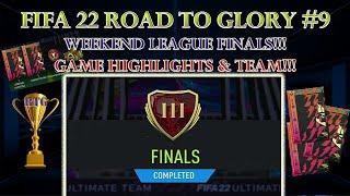 FIFA 22 ROAD TO GLORY - WEEKEND LEAGUE FINALS - GAME HIGHLIGHTS #09 Fifa 22 Ultimate Team