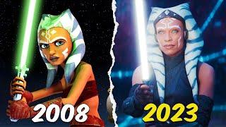 Evolution of Ahsoka Tano 2008-2023 w Facts