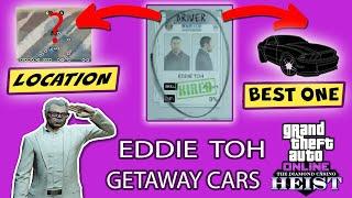 GTA Online Eddie Tohs All Getaway Vehicles and his best Vehicle & their Parking Locations Guide