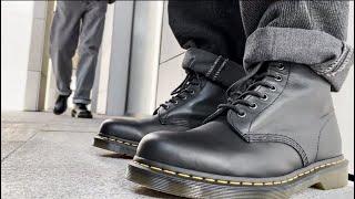 Ботинки Dr. Martens 1460 — Black Nappa  MARTENS