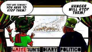 Countdown To #EndBadGovernanceInNigeria Police Say Foreign Mercenaries Have Hijacked It - He Lied