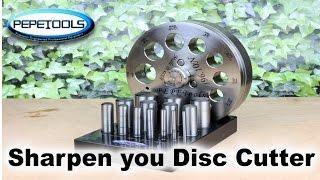 How to Sharpen your Pepe Tools Disc Cutter