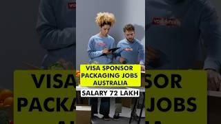 Jobs in Australia Visa sponsorship